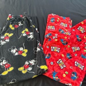 Pajama Set - Black and Red